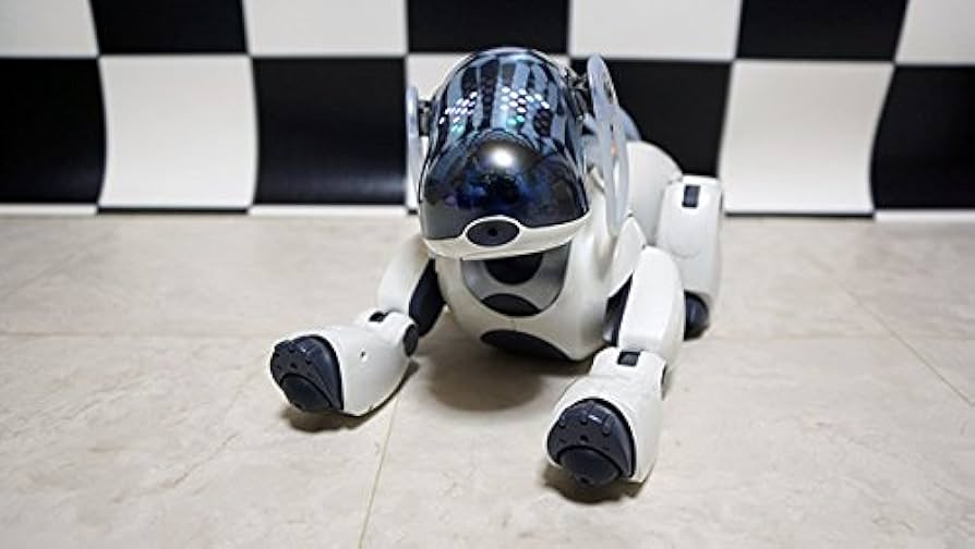 SONY ERS-7 AIBO ホワイト 純正みみとしっぽのシリコンカバー Aibo ERS