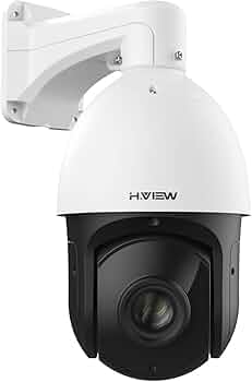 Amazon.co.jp: H.View PTZ防犯カメラ 18X光学ズーム 赤外線 防犯カメラ