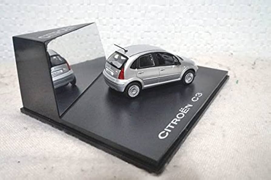 Amazon | ノレブ シトロエン C3 1/43 ミニカー 銀 | ミニカー・ダイ