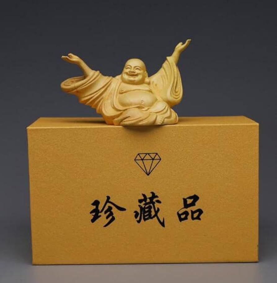 Amazon.co.jp: Lhyxuuk 布袋様 置物 風水グッズ 弥勒菩薩 仏像 布袋様