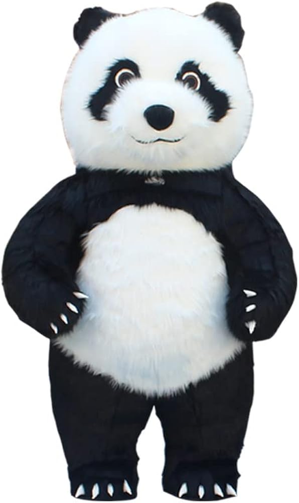 コス着ぐるみ パンダ パンダ着ぐるみ 頭のみ パンダの頭部 被り物