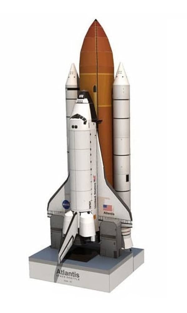 スペースシャトル スケール1/100 Atlantis アトランティス スペース