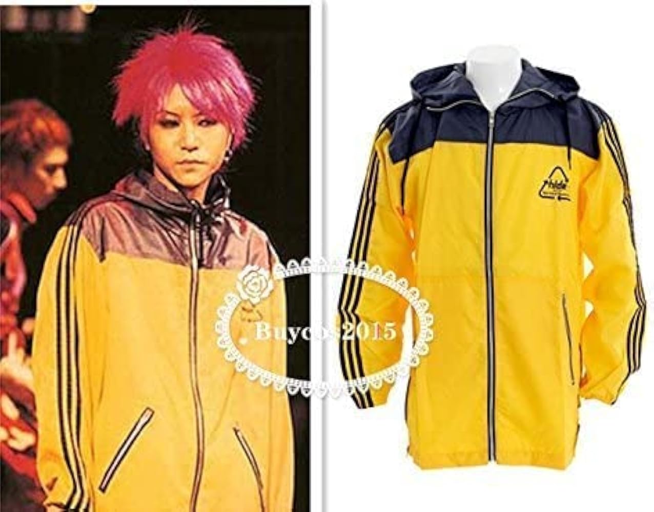 正規品 サイズ1 hideレモネード ラインパーカー イエロー LEMONeD 正規