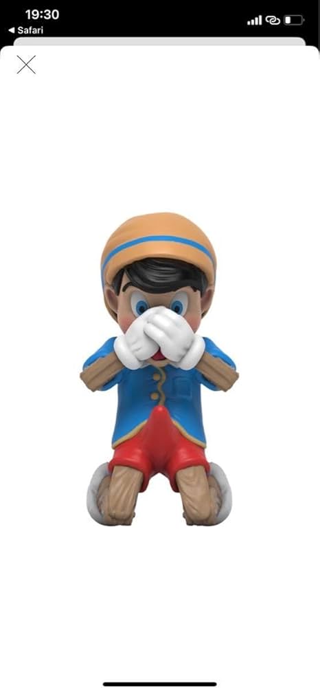Amazon.co.jp: A WOOD AWAKENING Pinocchio Inner Struggle Figure