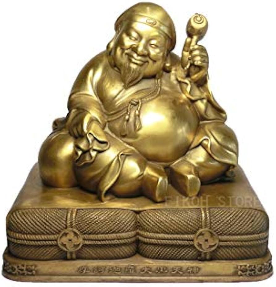 大黒様 開運 置物 鉄鋳物製 大黒像 大黒天像 ニ俵大黒 開運 縁起物 七福神