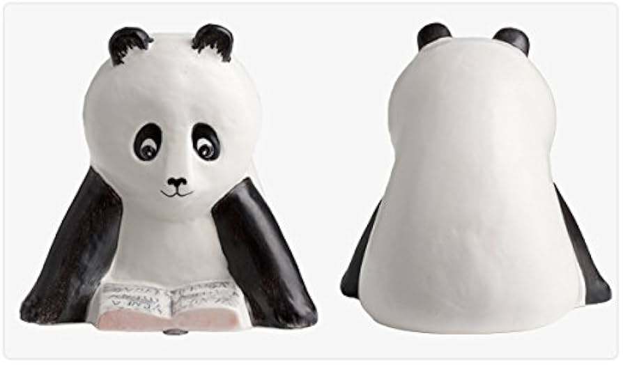 リサ・ラーソンLisaLarsonパンダyonda？新潮文庫非売品オブジェ元箱付