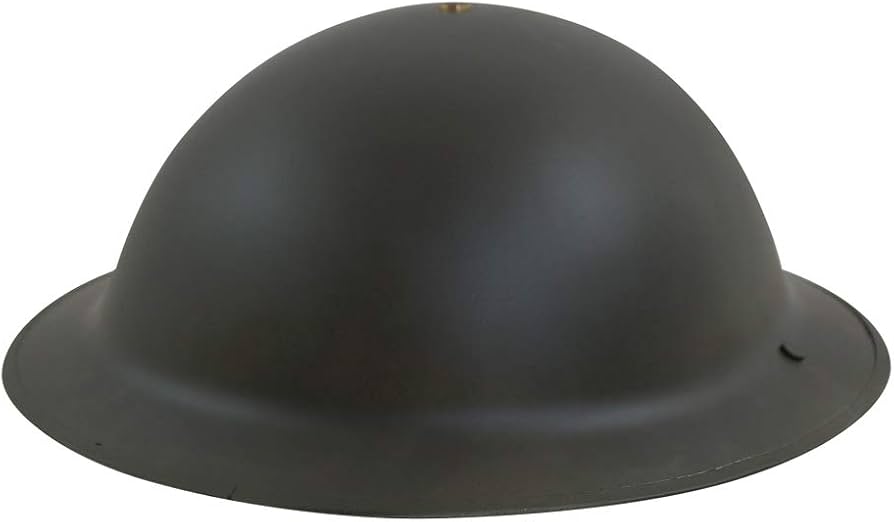 Amazon | 第二次世界大戦 イギリス軍 MK2 ヘルメット 鉄兜 鉄制 複製品