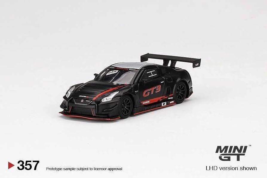 静岡ホビーショー限定 MINI GT NISSAN GT-R マットブラック