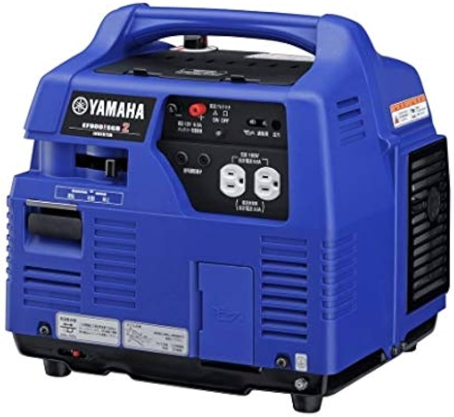 Amazon.co.jp: ヤマハ 発電機 ポータブルタイプ 高性能 0.9kVA 防音型