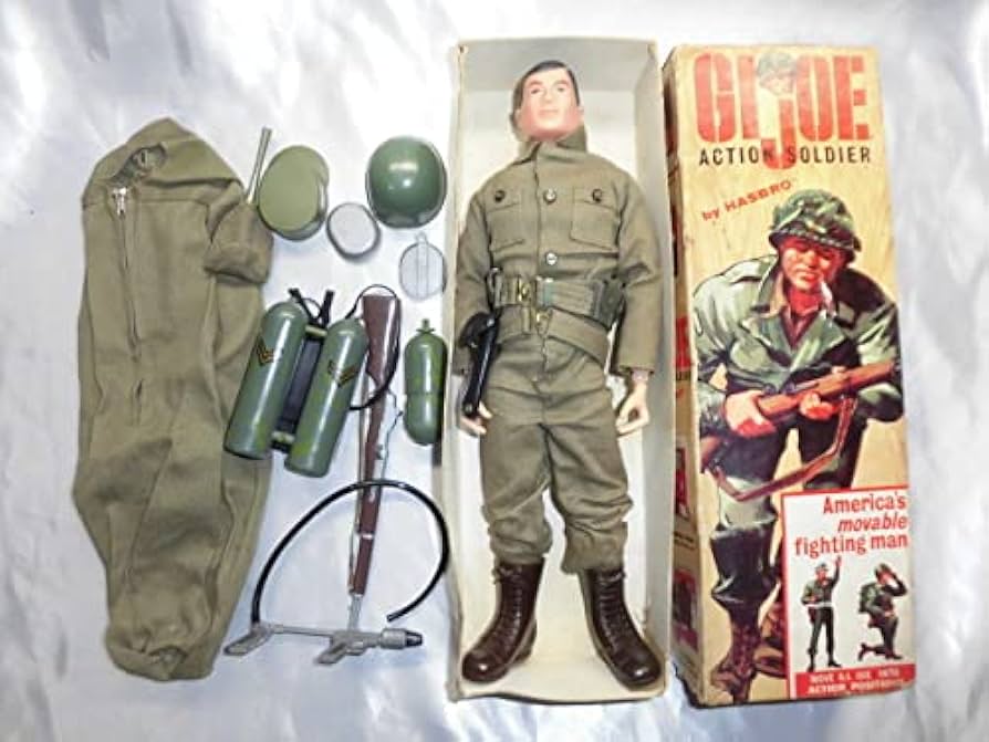 60年代 GIJOE フィールドジャケット 箱付き ハスブロ giジョー 60年代