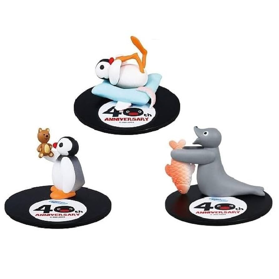 ピングー ピンガ フィギュア2体セット 世界一有名なペンギン『PINGU