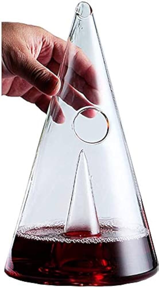 赤色エッチングデザインデカンタ 赤色エッチングデザインデカンタ 葡萄