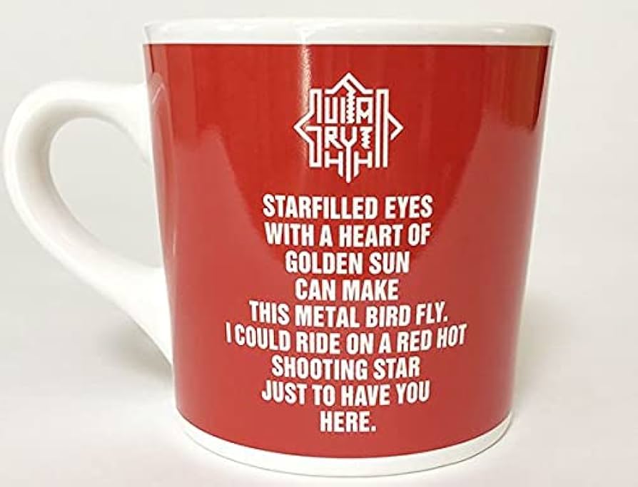 Amazon.co.jp: 布袋寅泰 2021年 GUITARHYTHM MUG マグカップ 2021 (赤