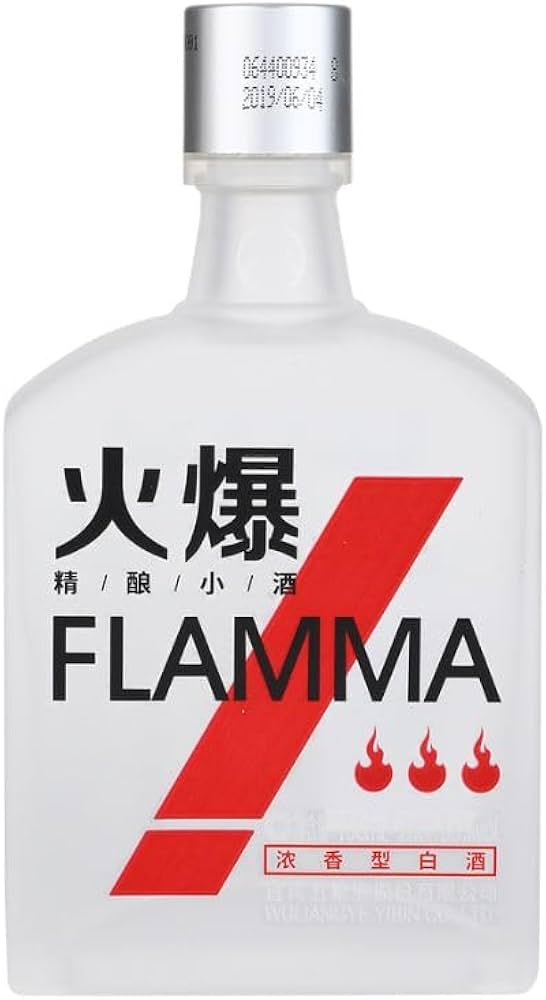 Amazon.co.jp: 五粮液 火爆 58° 赤 100ml＊6(本) アルコール58度 中国