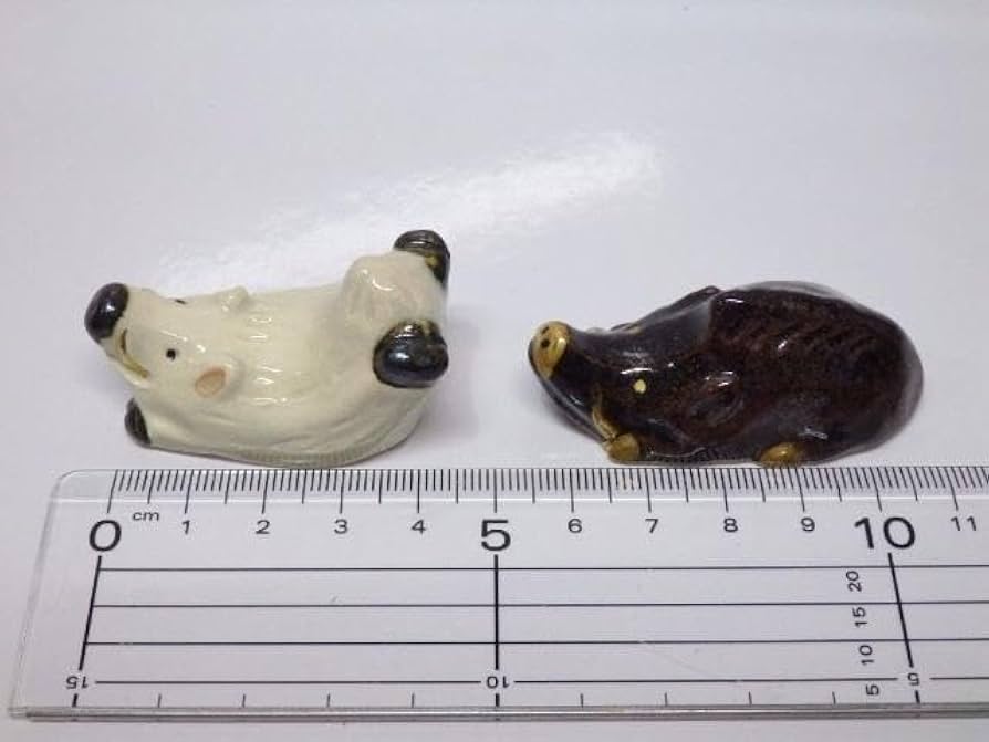 猪 萩の香合 置物 六兵衛窯 【公式通販】