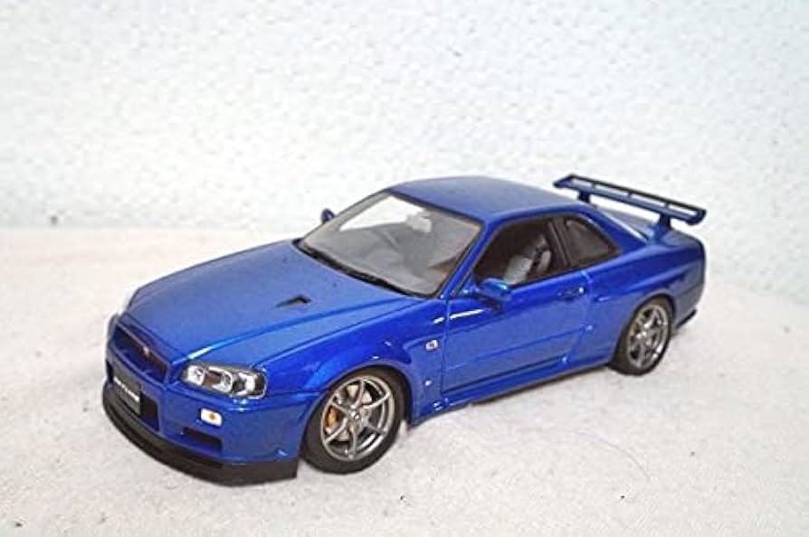 Amazon | オートアート 日産 スカイライン R34 GT-R VスペックⅡ 1/18