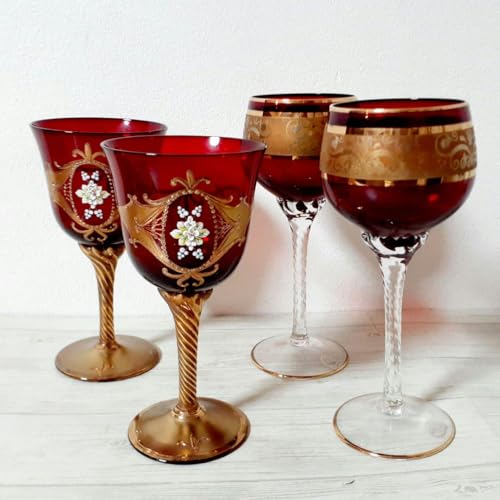 ヴェネツィアンガラスワイングラス ベネチアングラス ムラノ イタリア