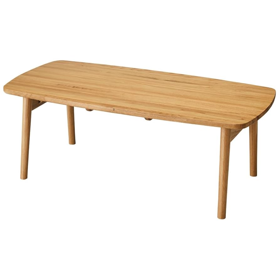 極美品 使用1週間 木製 オーク集成材 ローテーブル 極美品 使用1週間