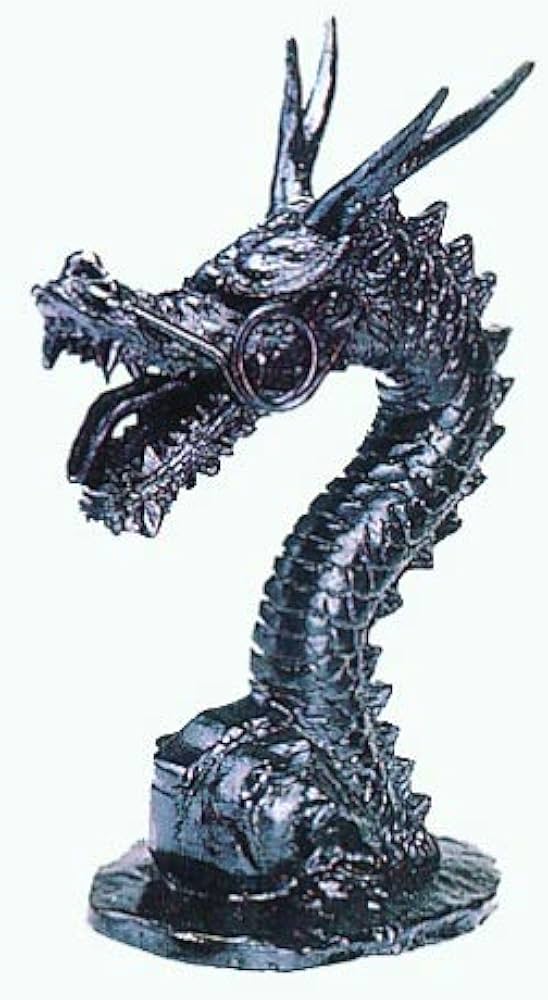 Amazon.co.jp: 庭園 置物 竜の口 青銅 (ブロンズ) 製 (高岡銅器