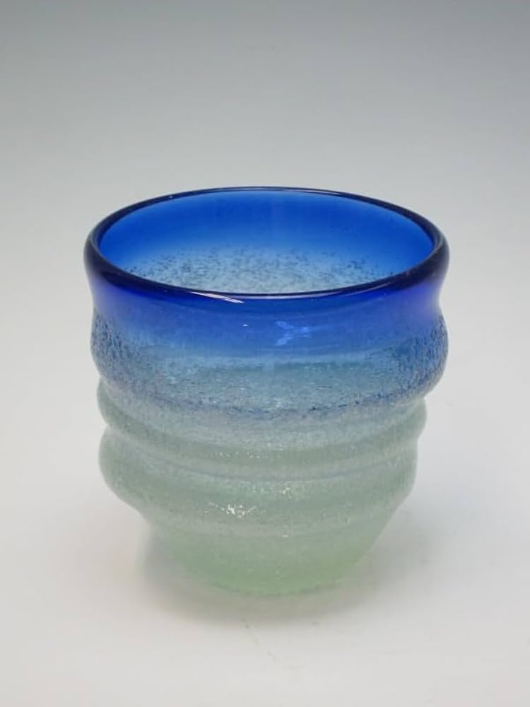 超美品！ 名工稲嶺盛吉作 琉球泡ガラス花瓶 超美品！ 名工