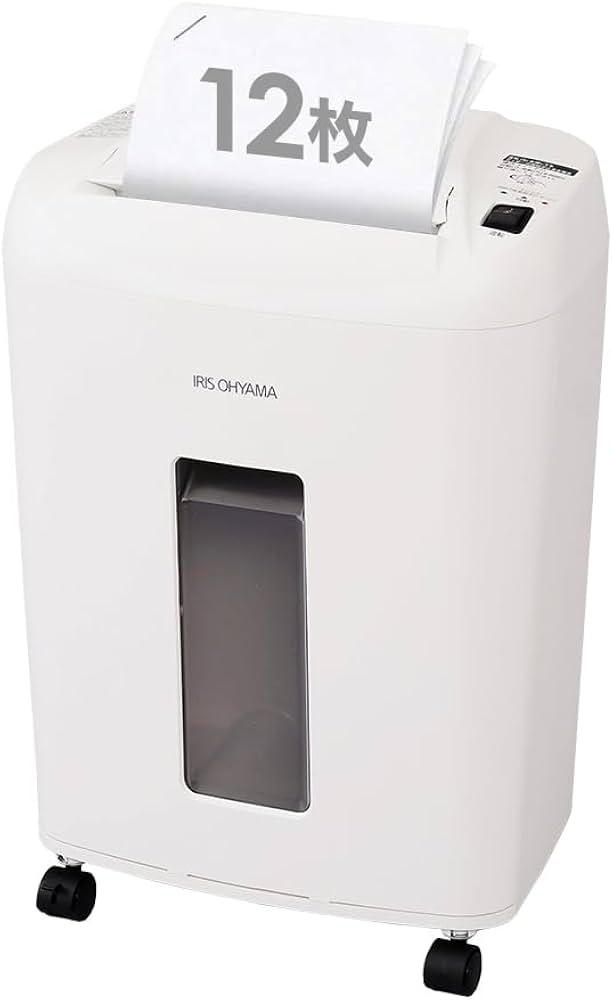 Amazon | アイリスオーヤマ 細密シュレッダー 業務用 静音 マイクロ