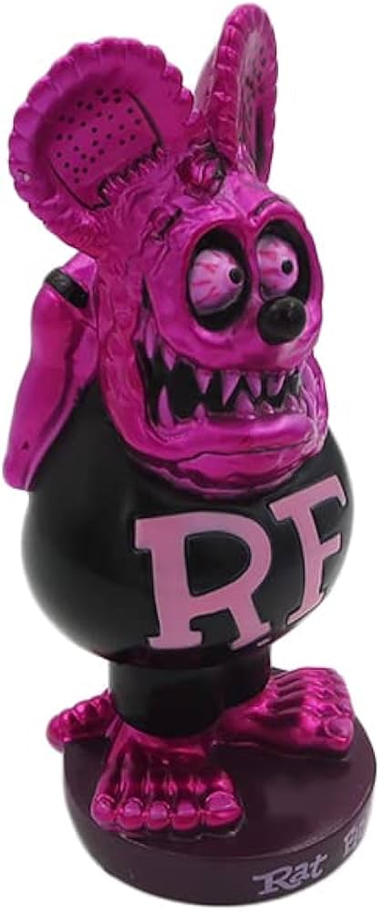 Amazon.co.jp: RAT FINK メタリックラットフィンク レッド ボビング