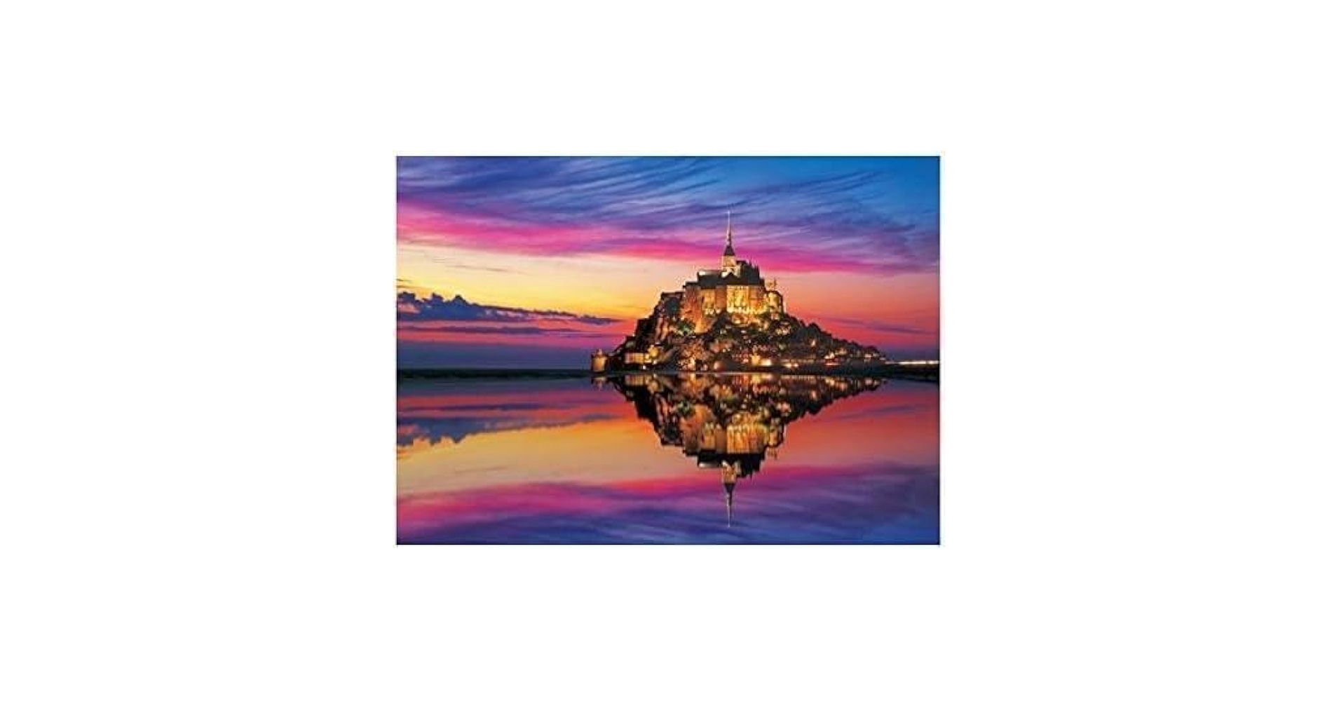 廃番品】 ジグソーパズル モン・サン・ミシェルとその湾VII 3000ピース