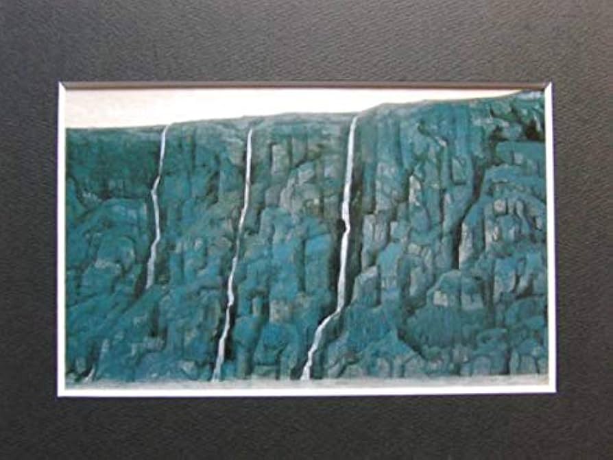 東山魁夷、沼、希少画集画、新品高級額、額装付、状態良好