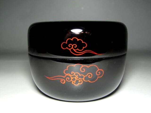 Amazon.co.jp: 千家十職塗師中村宗哲鳳凰絵平棗表千家十三代即中斎花押