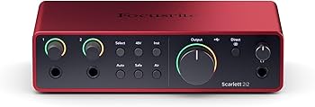 Amazon.co.jp: Focusrite Scarlett 2i2 第4世代 USBオーディオ