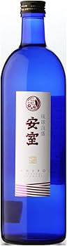Amazon.co.jp: 菊之露酒造 安室 アムロ ブルーボトル 琉球泡盛 25度
