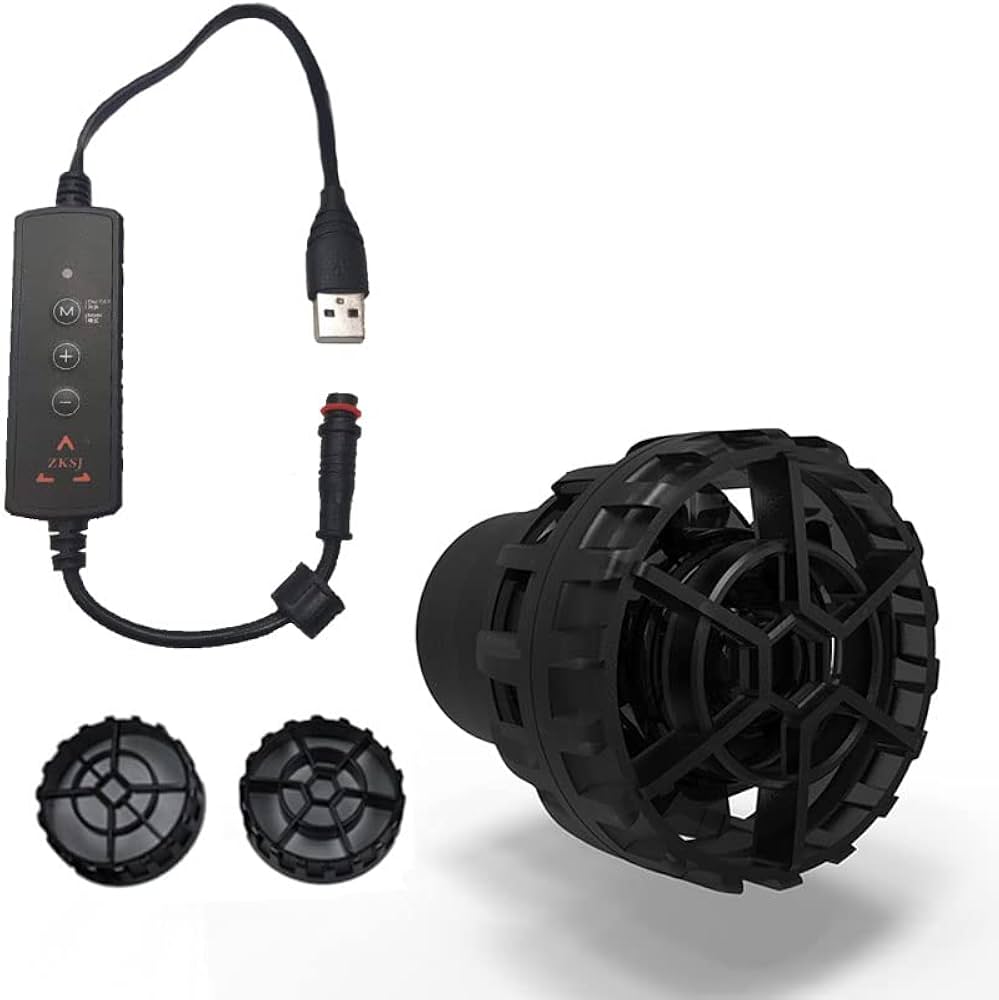 Amazon.co.jp: ZKSJ ミニ水族館ウェーブメーカー 530GPH (2000L/H
