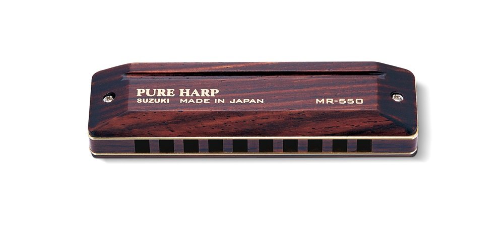 Amazon.co.jp: SUZUKI スズキ 10穴ハーモニカ PURE HARP MR-550 High-G