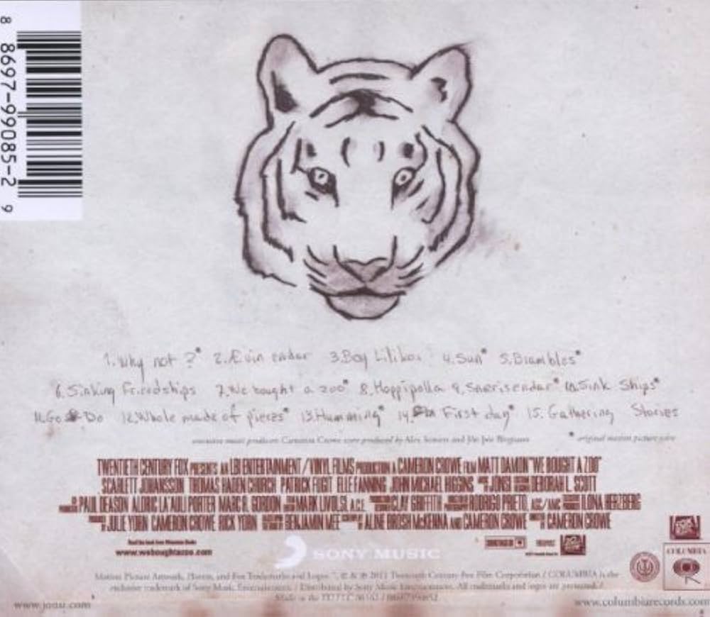 WE BOUGHT A ZOO JÓNSI RARE POSTER ヨンシー WE BOUGHT A ZOO JÓNSI