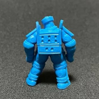 Amazon.co.jp: キン消し 募集超人 トレインマン 青 パチ消し 読者応募