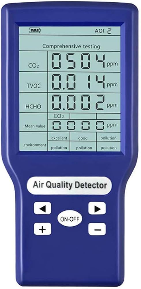 Amazon.co.jp: Matobuy 空気測定器 マルチテスター 空気汚染測定器