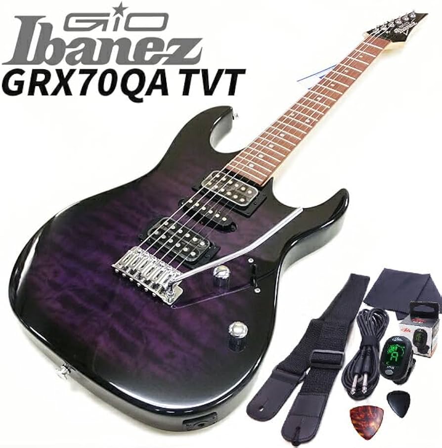 Amazon | Gio Ibanez アイバニーズ GRX70QA TVT エレキギター 初心者