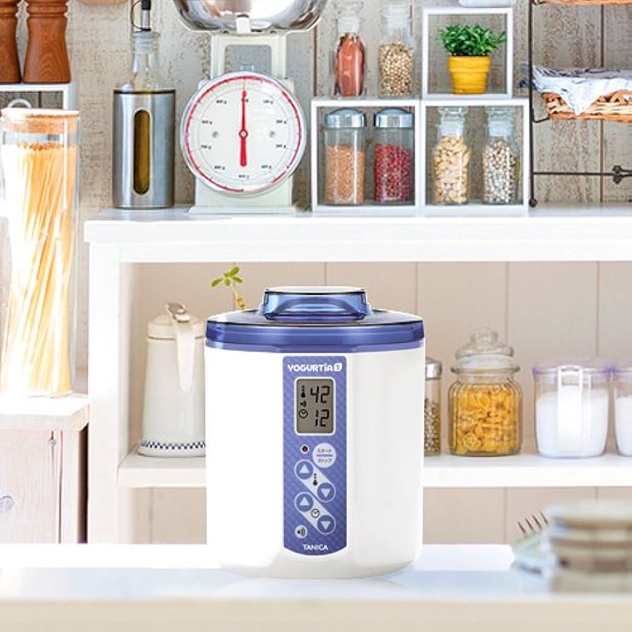 Amazon | TANICA 温度調節(25～70℃) ・タイマー・ブザー付ヨーグルト