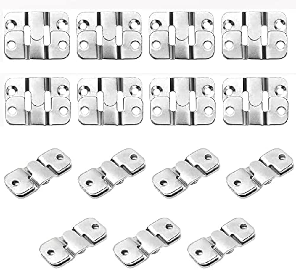 Amazon | Wolfride 15組セット 額縁吊金具 ステンレス製壁掛けフック