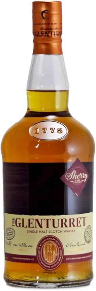 Amazon.co.jp: グレンタレット シェリー 43度 700ml [並行輸入品