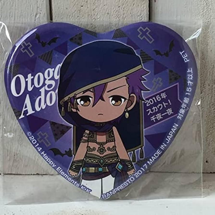 あんスタ 缶バッジ 乙狩アドニス 70点 あんスタ テーマスカウト缶