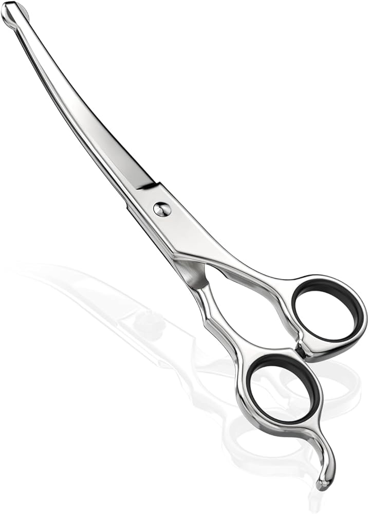 切れ味抜群プロ用ハイカーブシザートリマートリミングペットママミング