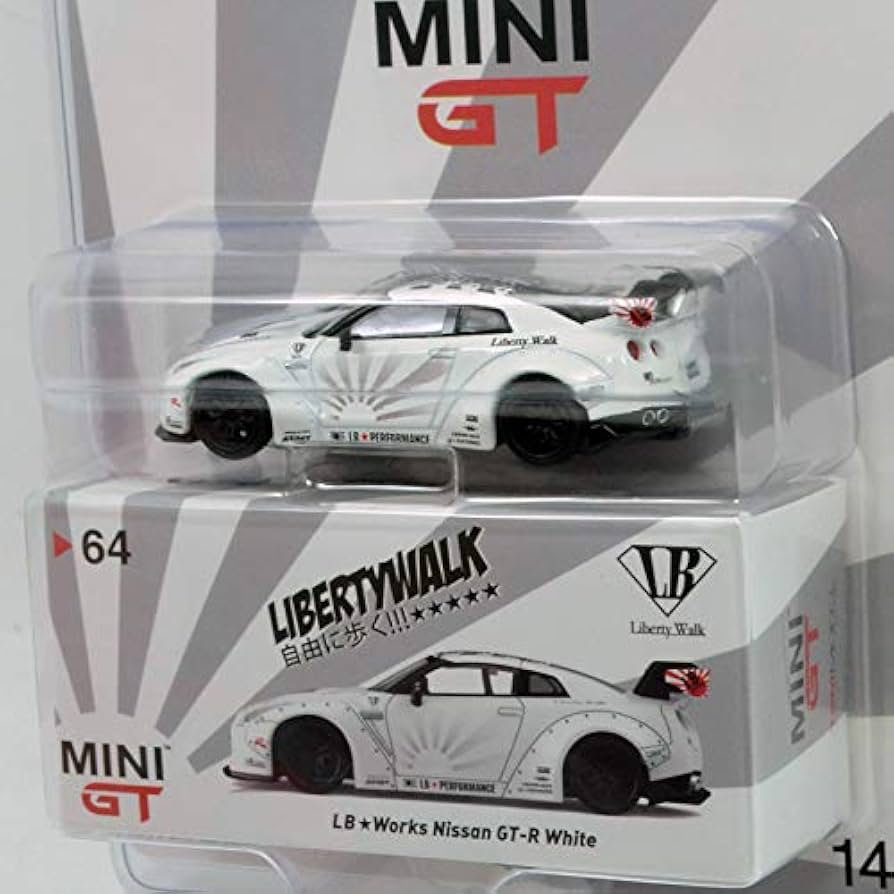 MINIGT R35 リバティーウォーク 4台セット 1/64スケール MINI GT LB