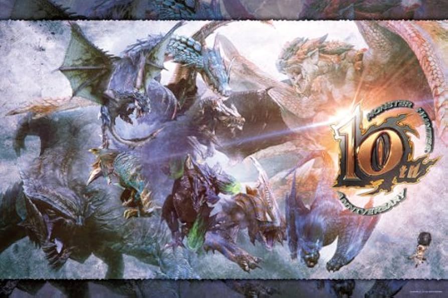 Amazon.co.jp: 1000ピース ジグソーパズル モンスターハンター MONSTER