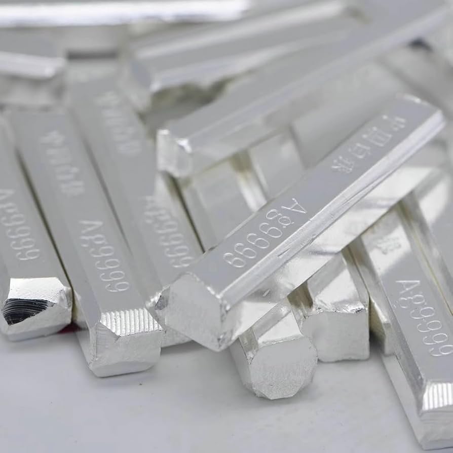 Amazon.co.jp: 1個 10/20/30/40/50G 高純度純度純銀バー シルバー