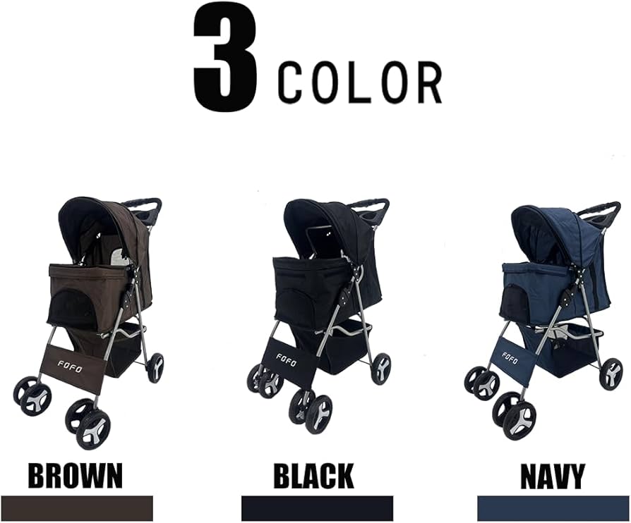 Amazon.co.jp: FOFO (フォフォ) ペットカート 軽量 犬カート ペット