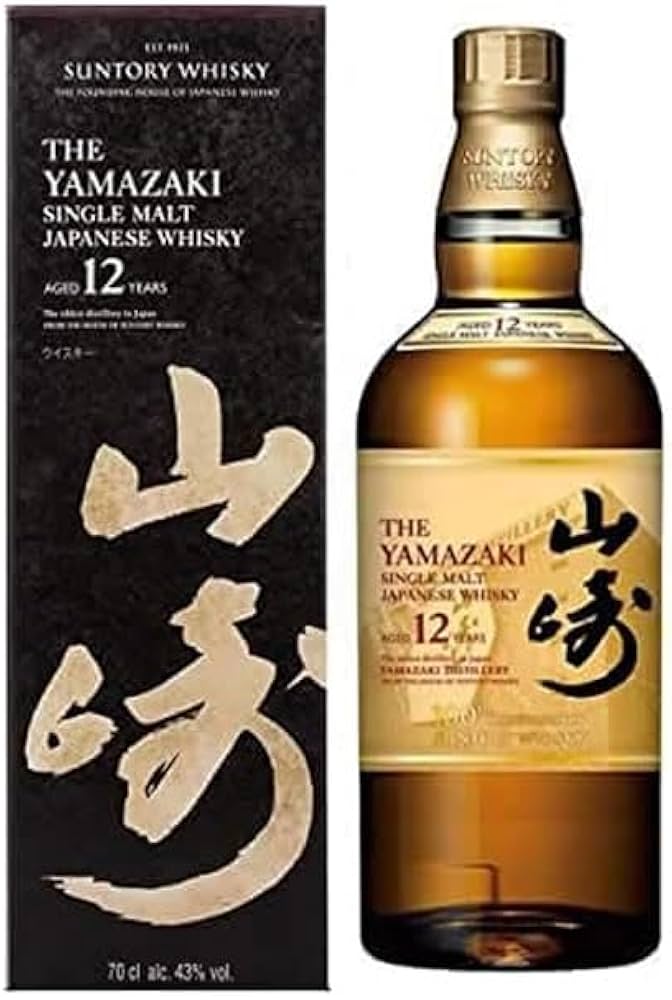 Amazon.co.jp: 山崎 12年 43% シングルモルト 100周年記念ボトル 箱