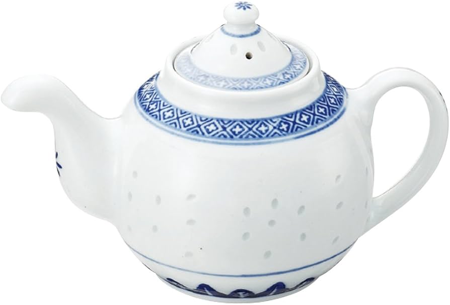 Amazon | 景徳鎮 中華食器 ホタル 陶器 急須 中 500cc Φ11.5cm (在