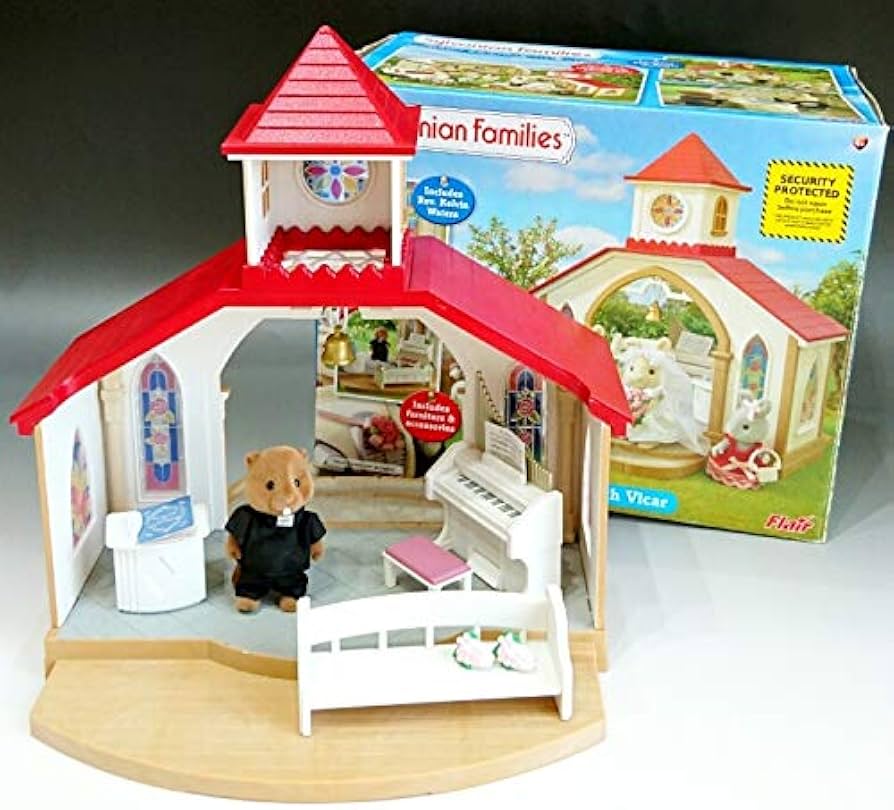 シルバニアファミリー 森のウェディング チャペル 赤屋根 シルバニア