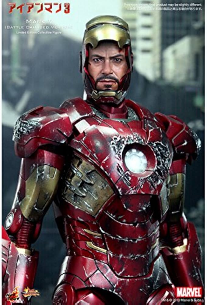 Amazon.com: Hot Toys The Avengers Iron Man Mark VII [Battle